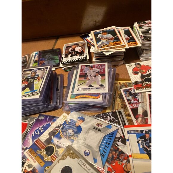 Sports Card Collection Rookie RC Jersey Patch Lot Numbered Cards Vintage NBA MLB - Picture 7 of 16